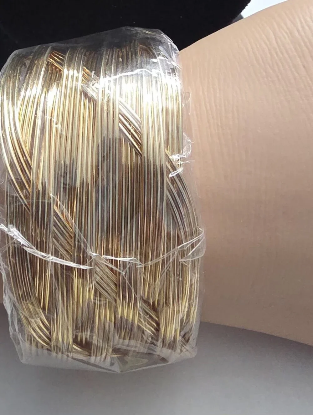 Gold Multi-Strand Women’s Bangle Bracelet